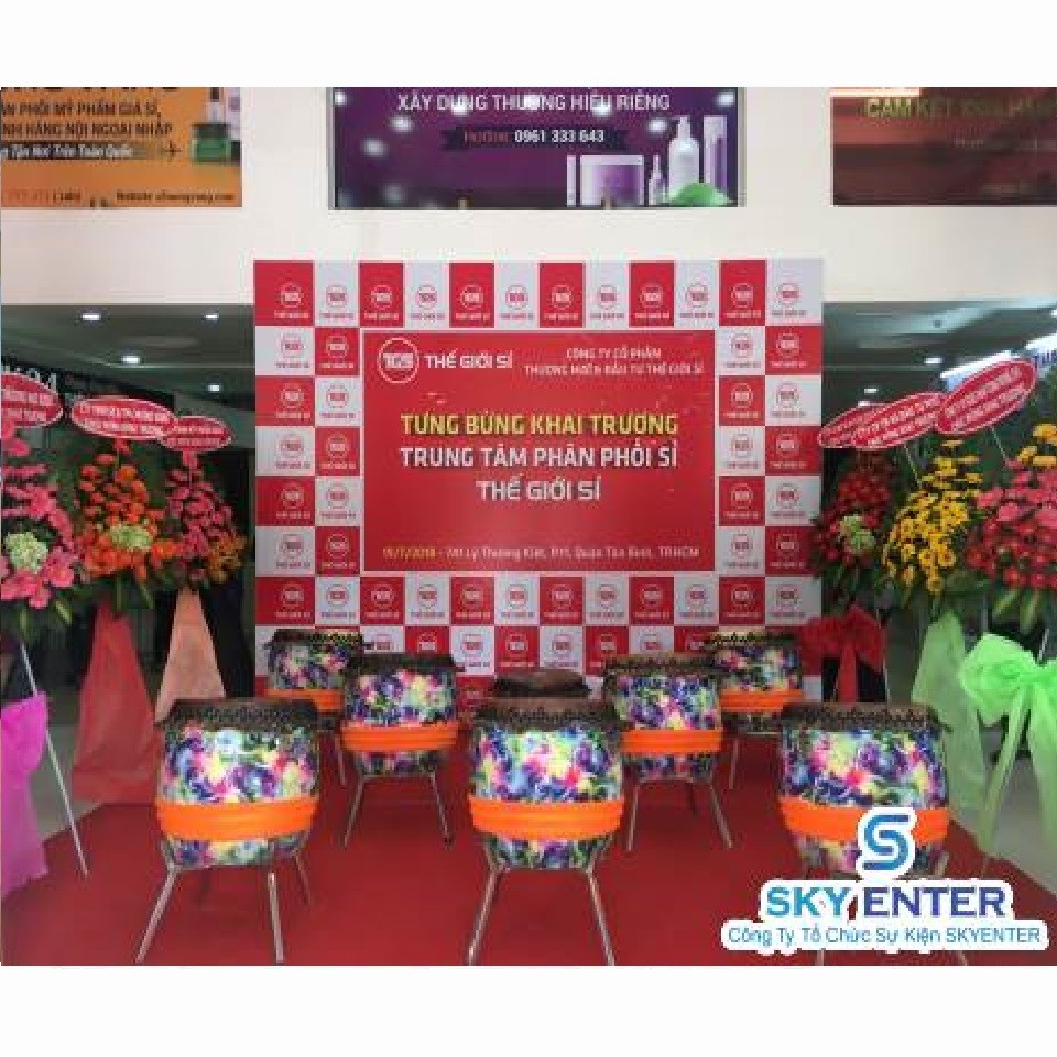 Tổ Chức Sự Kiện Khai Trương Thế Giới Sĩ